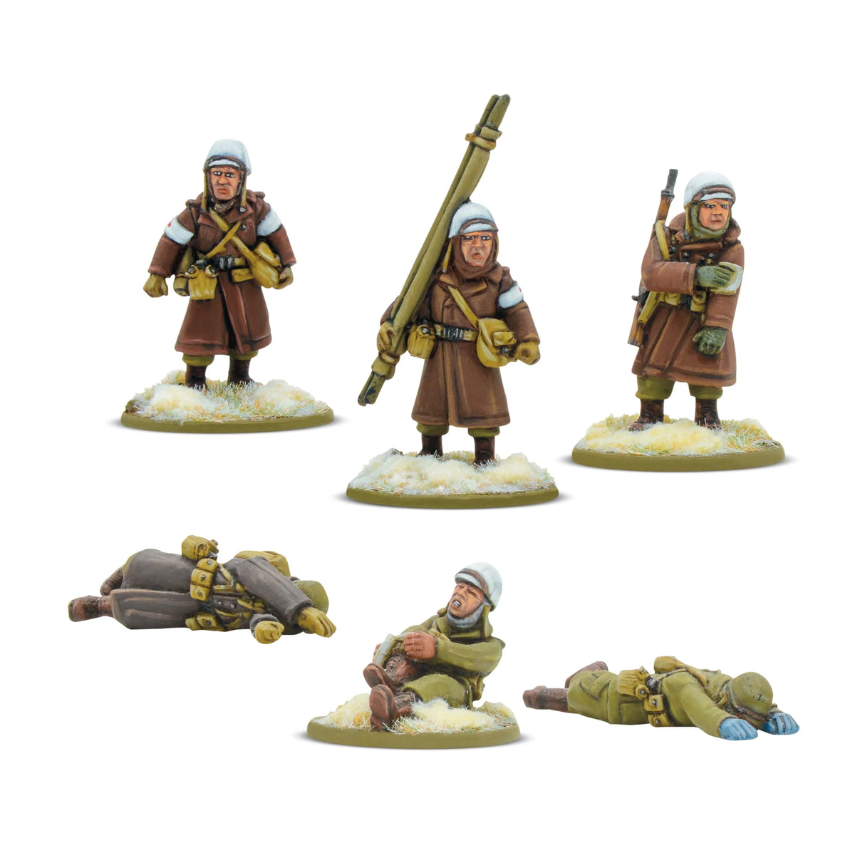 Bolt Action - US Army (Winter) Stretcher Team & Casualties