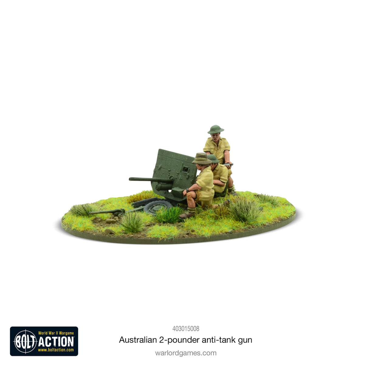 Bolt Action - Australian 2-pdr Light Anti-Tank Gun