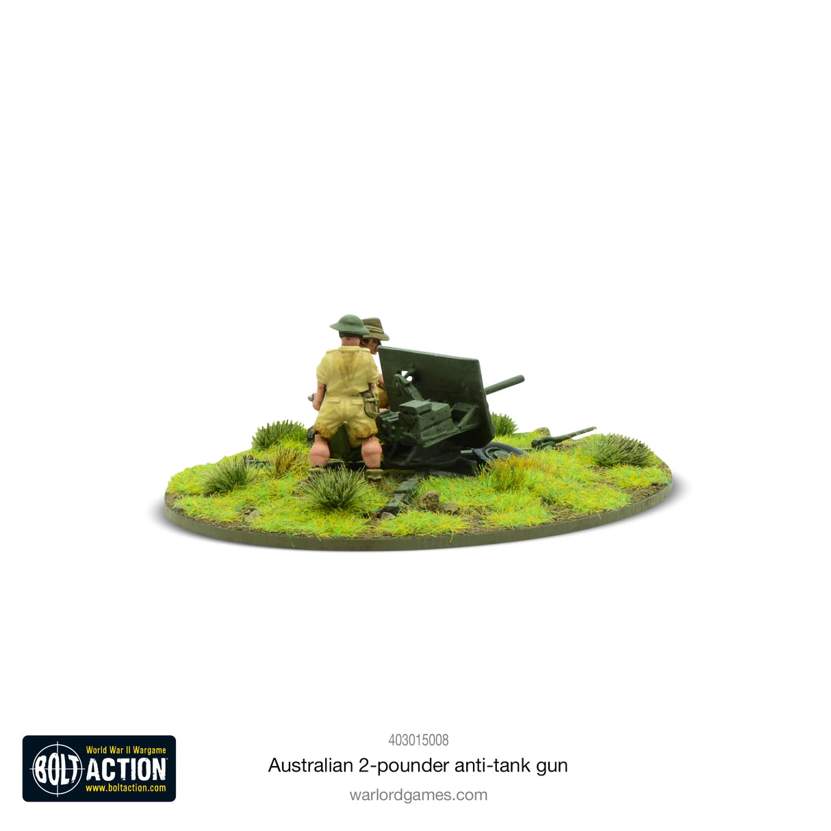 Bolt Action - Australian 2-pdr Light Anti-Tank Gun