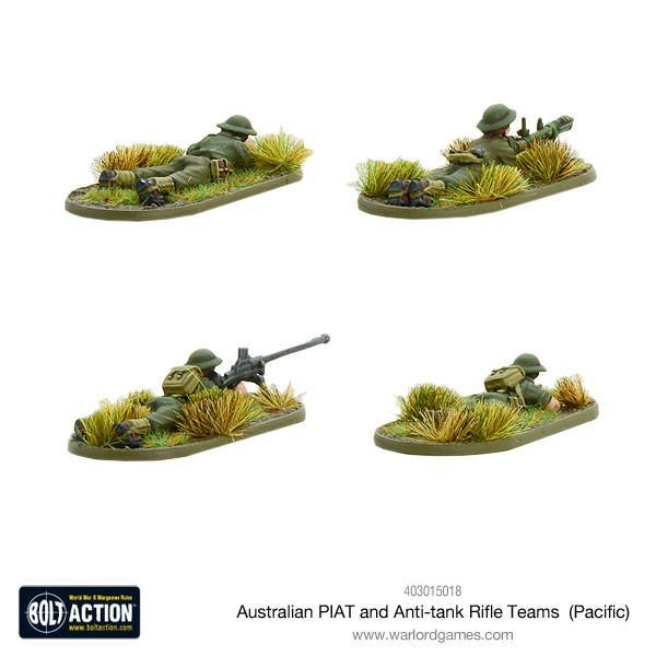 Bolt Action - Australian PIAT and Anti-Tank Rifle Teams