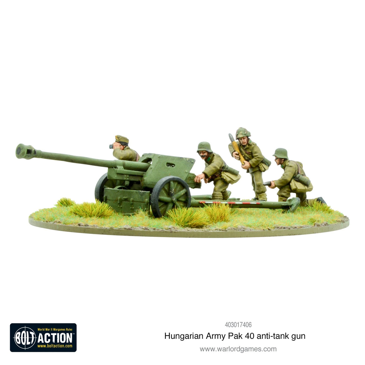 Bolt Action - Hungarian Army PaK 40 Anti-Tank Gun
