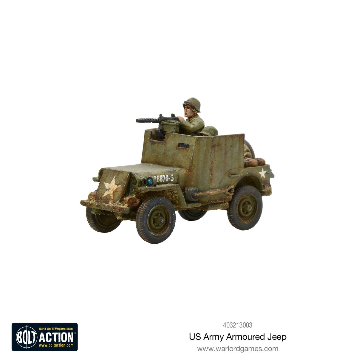 Bolt Action - US Army Armoured Jeep
