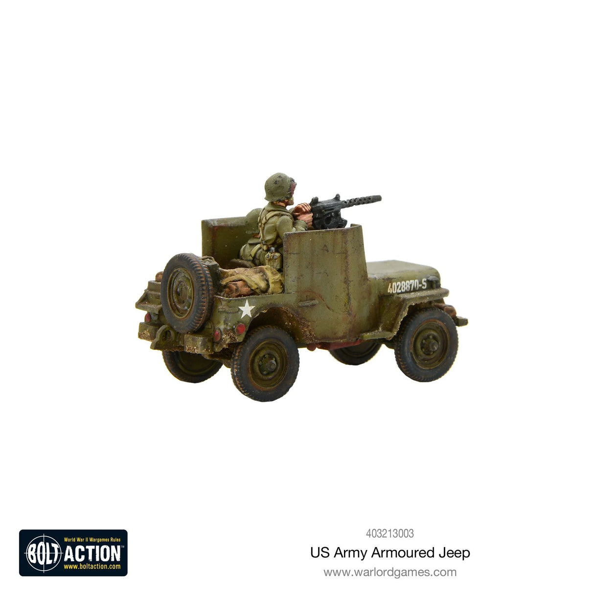 Bolt Action - US Army Armoured Jeep