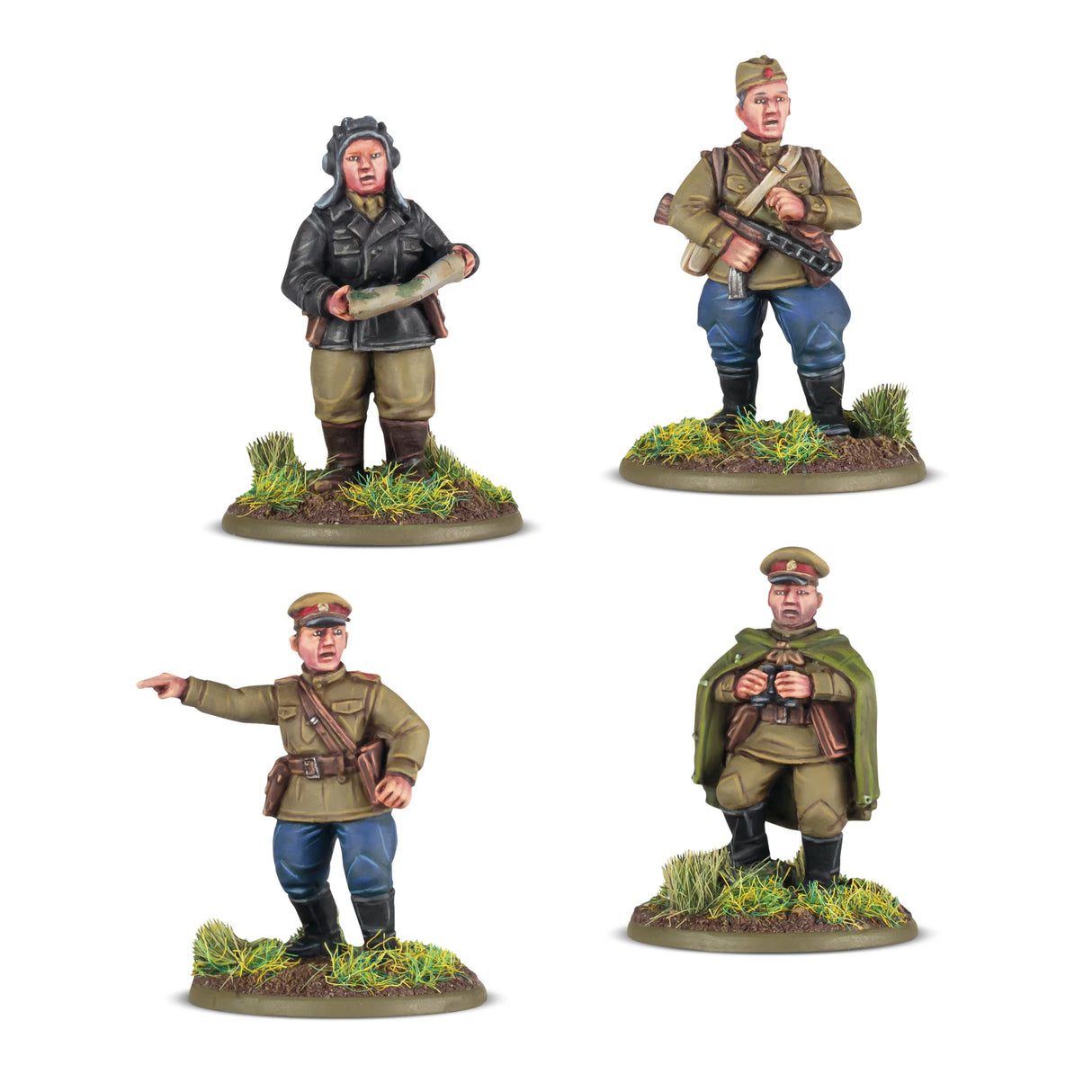 Bolt Action - Soviet Platoon Commanders