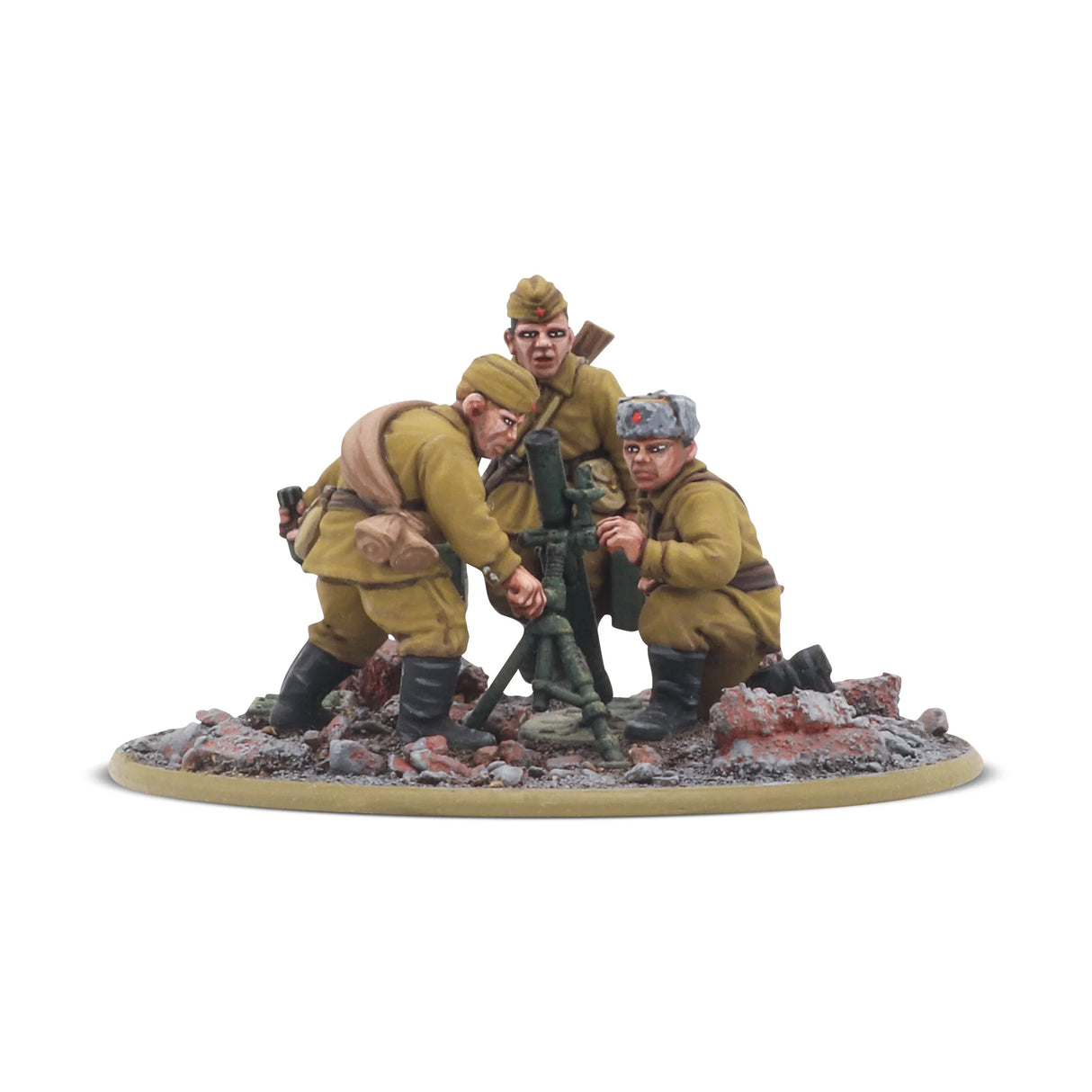 Bolt Action - Soviet Army Medium Mortar Team