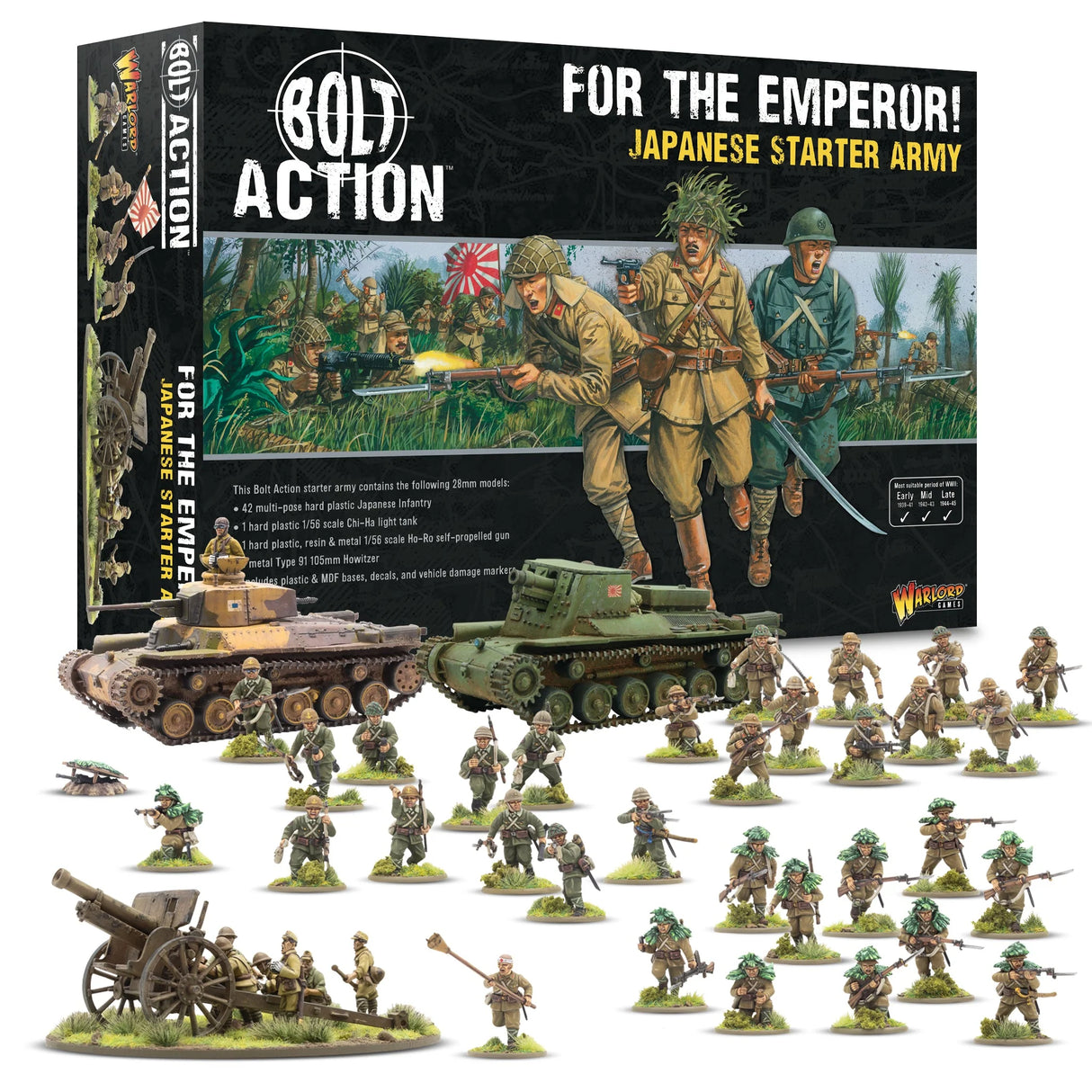 Bolt Action - For the Emperor! Japanese Starter Army