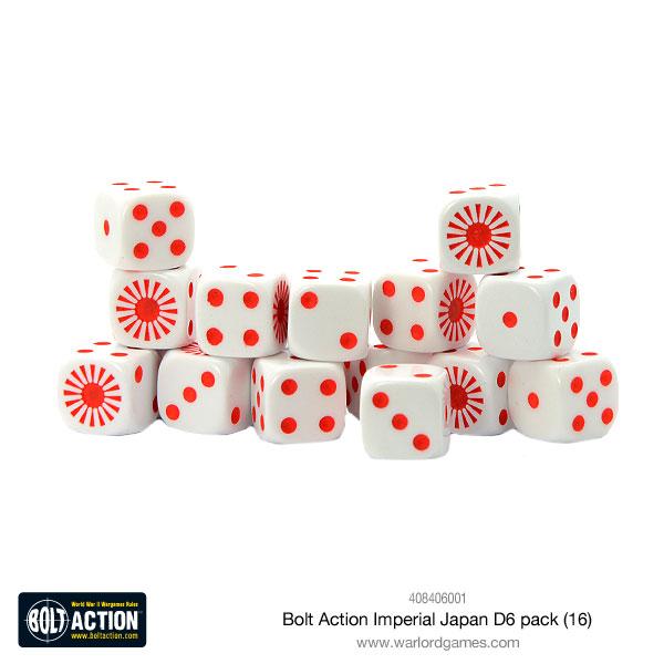 Bolt Action - D6 Dice: Imperial Japanese