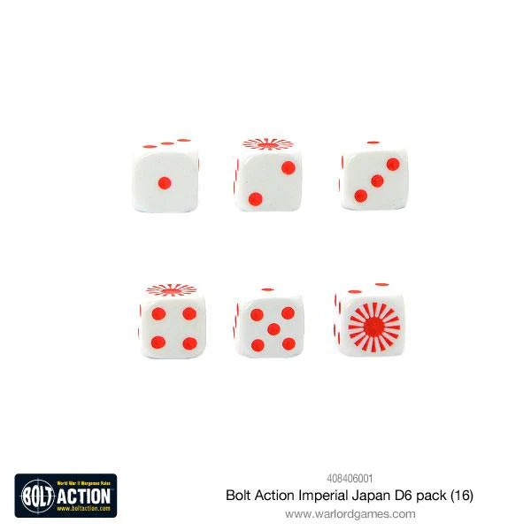 Bolt Action - D6 Dice: Imperial Japanese