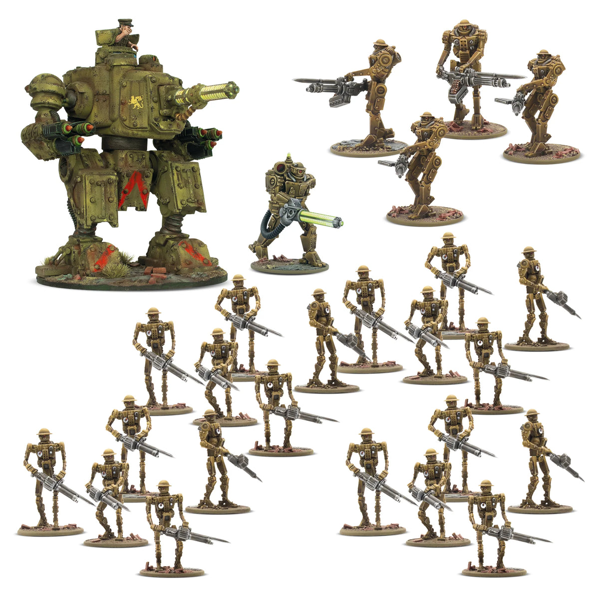 Konflikt '47 - British Commonwealth: Automated Battalion PRE ORDER
