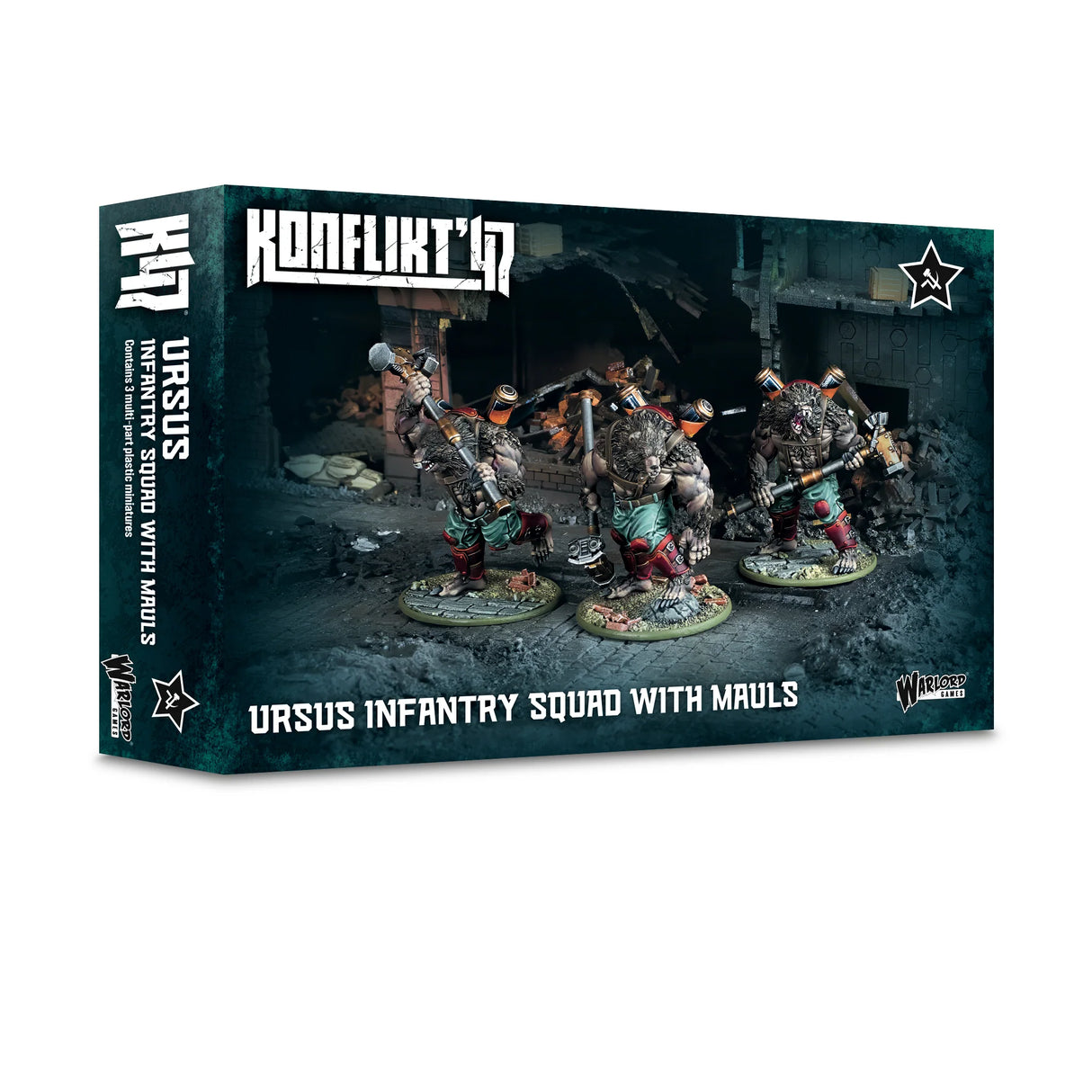 Konflikt '47 - Soviet Bloc: Ursus Infantry Squad with Mauls