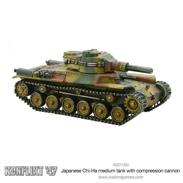 Konflikt '47 - Empire of Japan: Chi-Ha with Compression Cannon