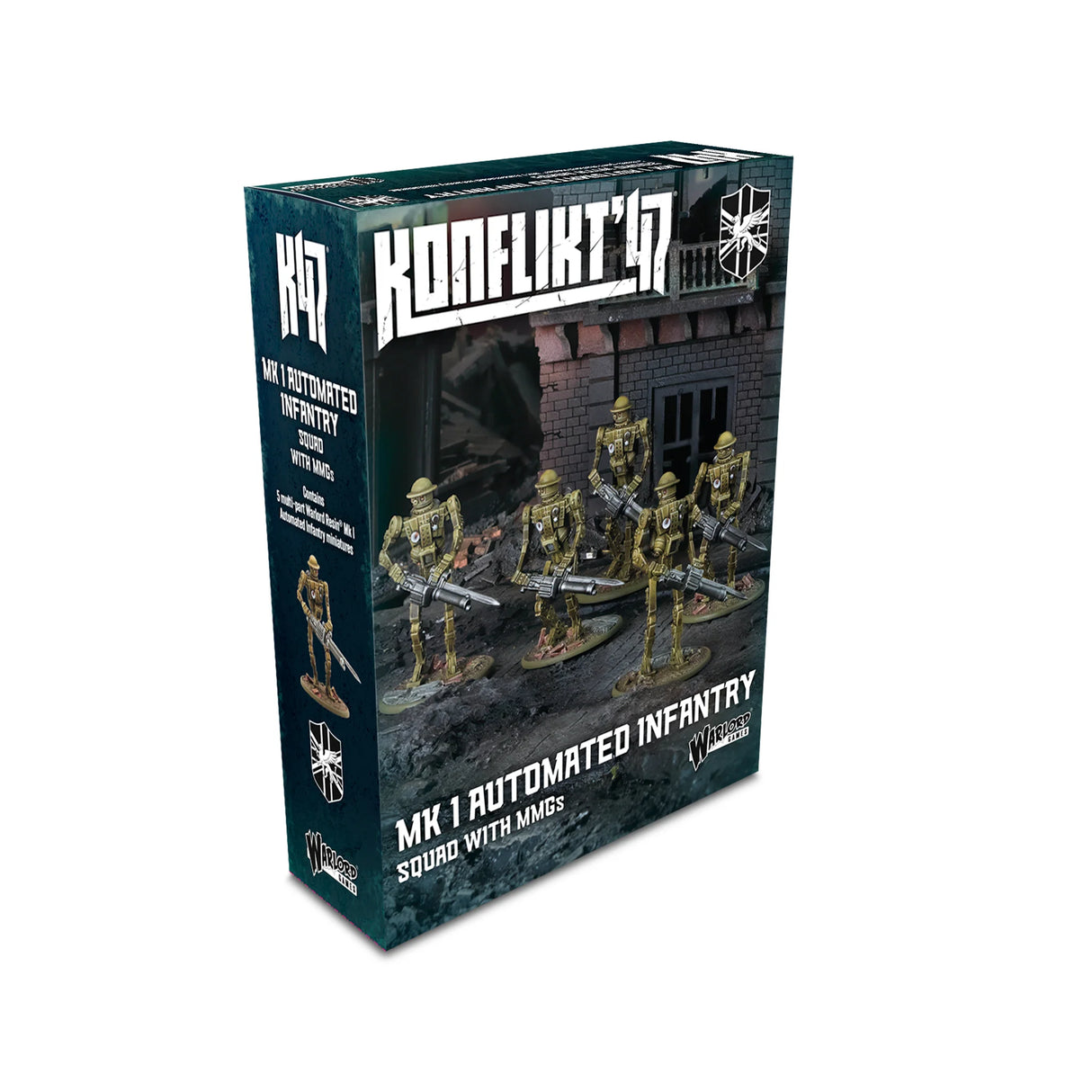 Konflikt '47 - British Commonwealth: Mk I Automated Infantry Squad with MMGs