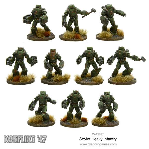 Konflikt '47 - Soviet Bloc: Heavy Infantry Squad