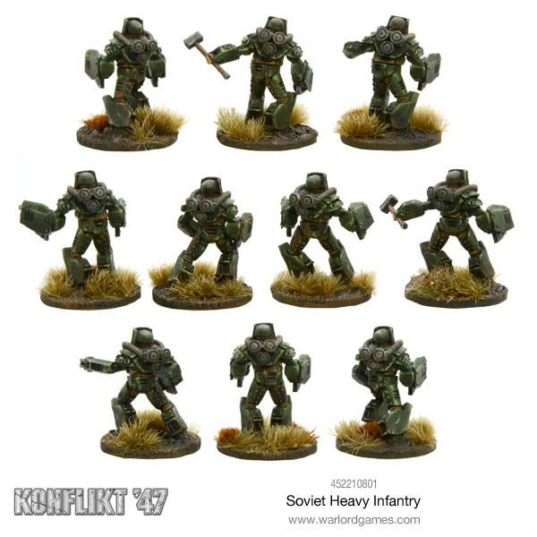 Konflikt '47 - Soviet Bloc: Heavy Infantry Squad