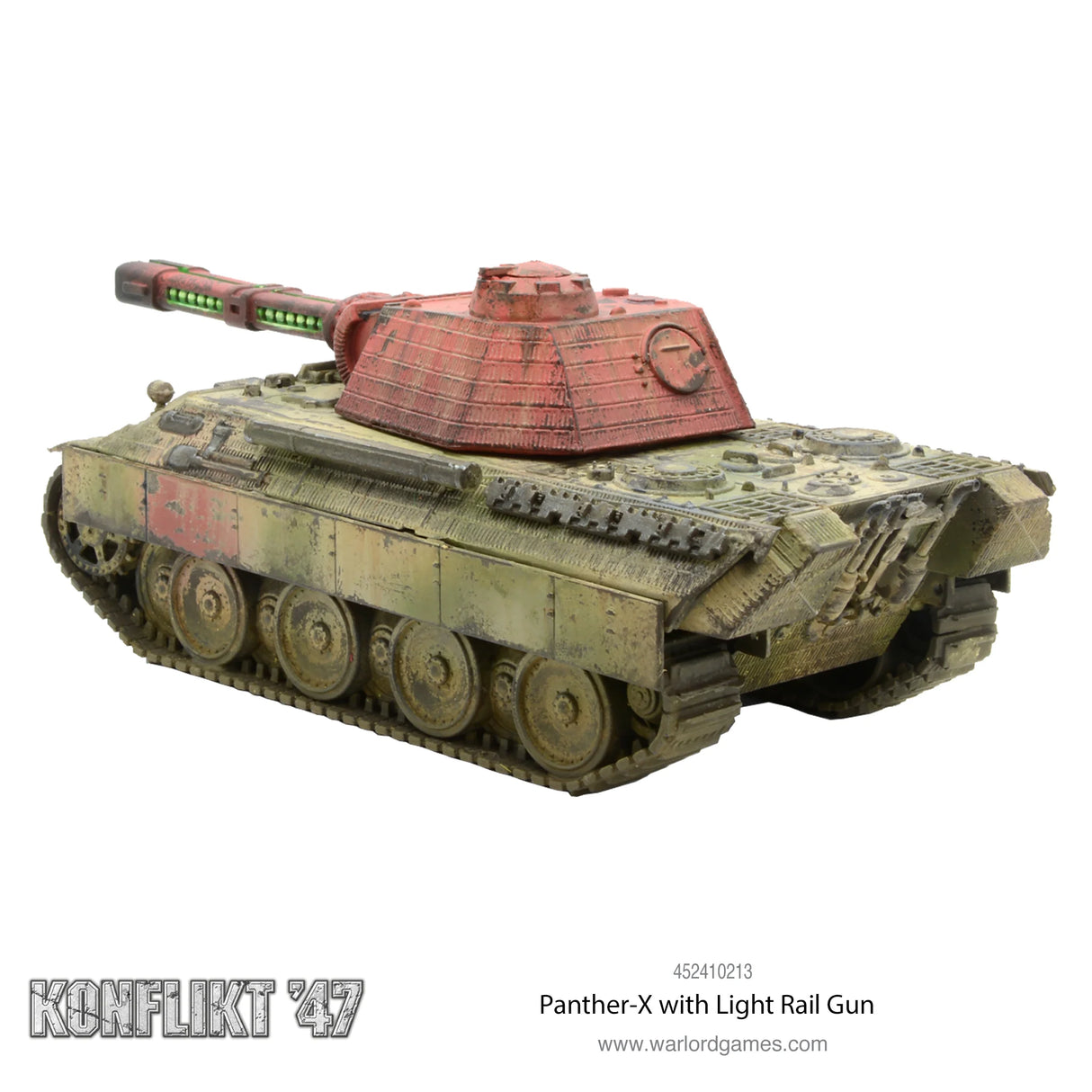 Konflikt '47 - Axis: Panther-X with Light Rail Gun