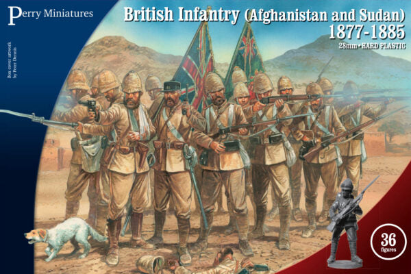Perry Miniatures - British Infantry - Afghanistan and Sudan 1877-1885