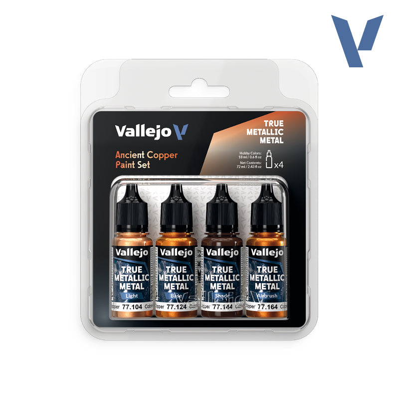 Vallejo - True Metallic Metal: Ancient Copper Paint Set