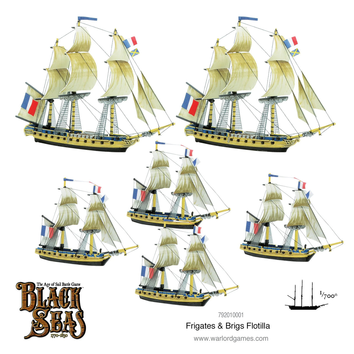 Black Seas - Frigates & Brigs Flotilla
