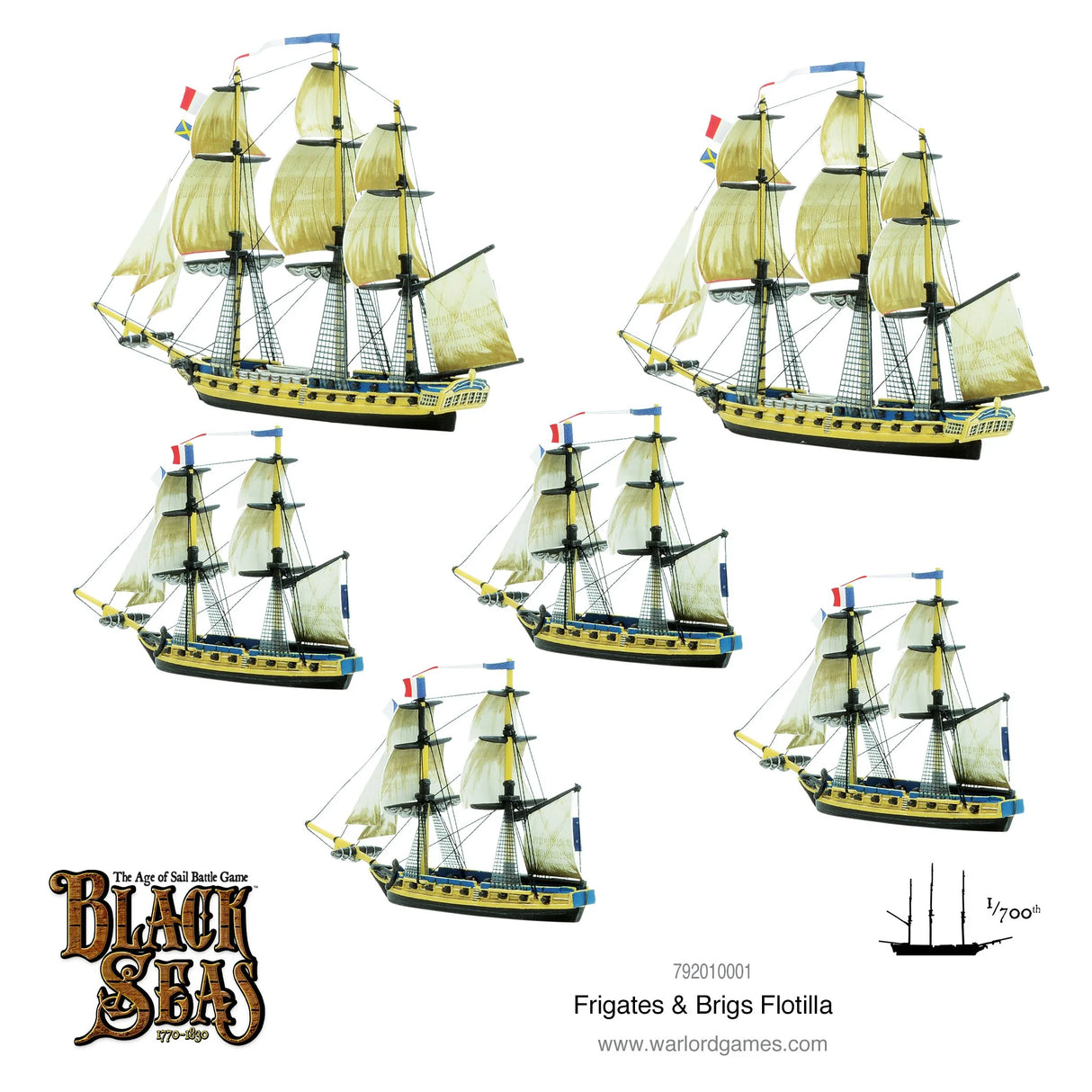 Black Seas - Frigates & Brigs Flotilla