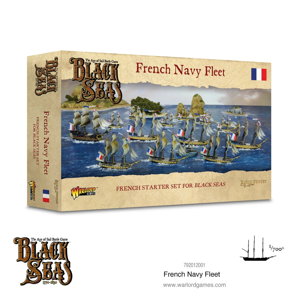Black Seas - French Navy Fleet: French Starter Set