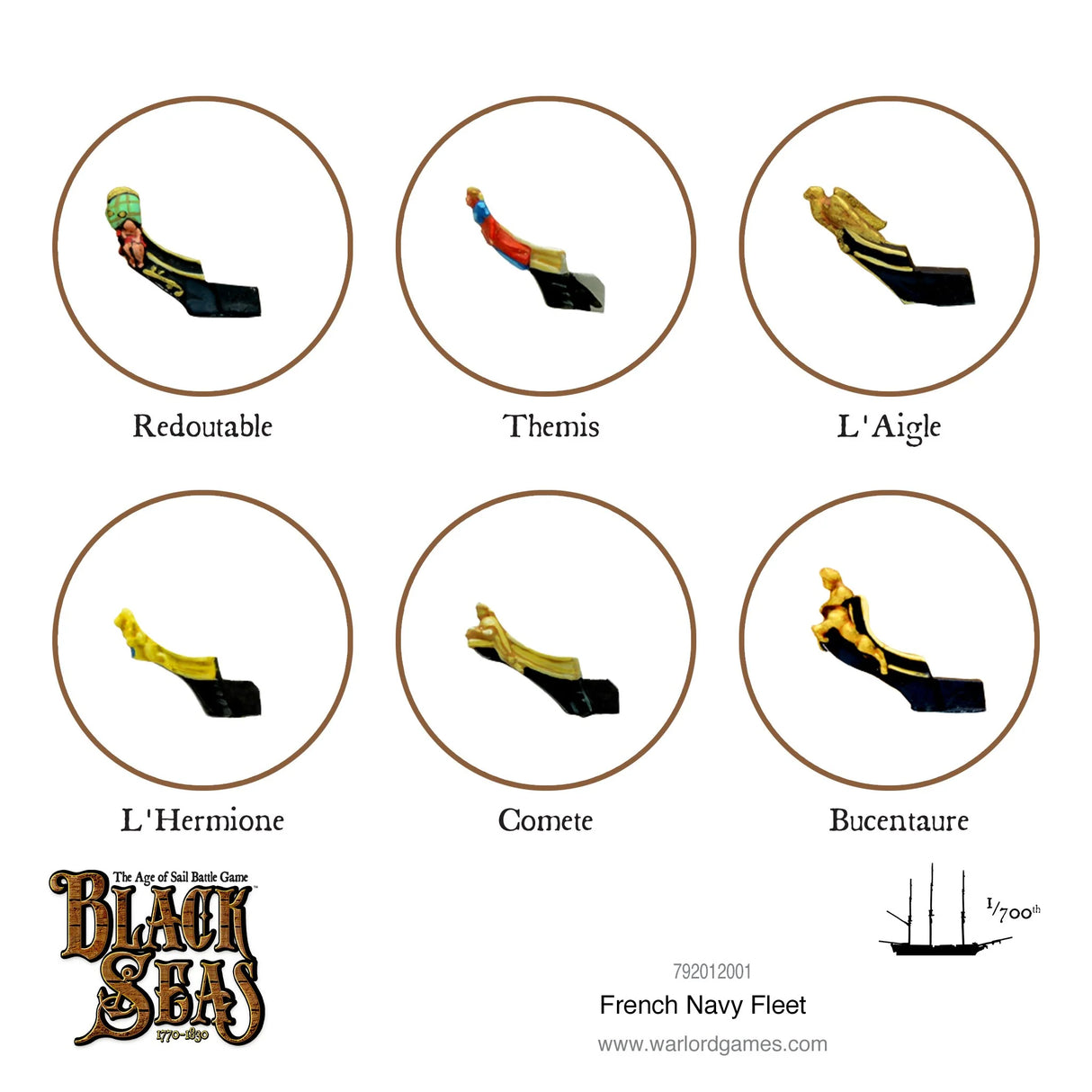 Black Seas - French Navy Fleet: French Starter Set