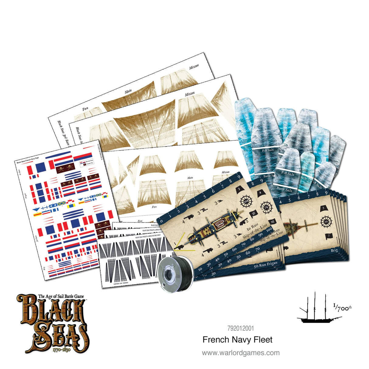 Black Seas - French Navy Fleet: French Starter Set