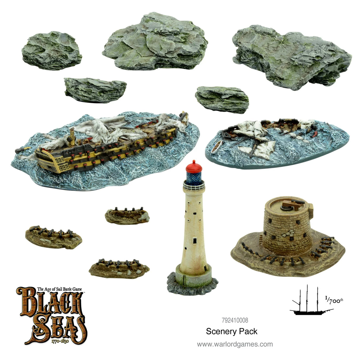 Black Seas - Scenery Pack