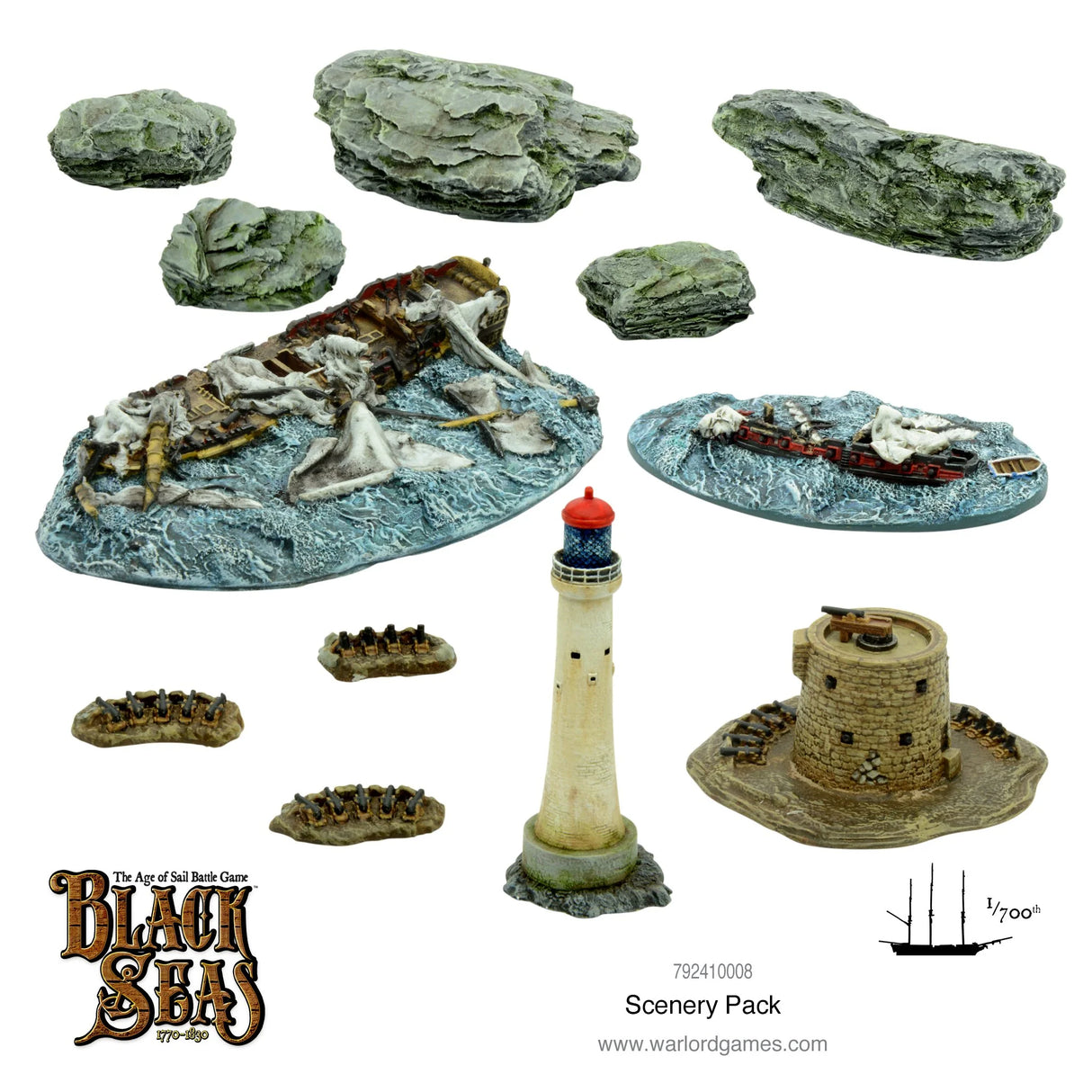 Black Seas - Scenery Pack