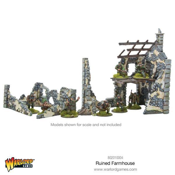 Warlord Games - Terrain: Ruined Farmhouse