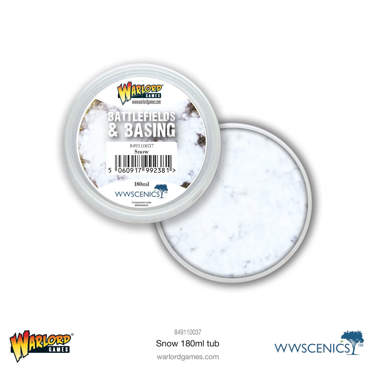 Battlefields & Basing - Snow (180ml)