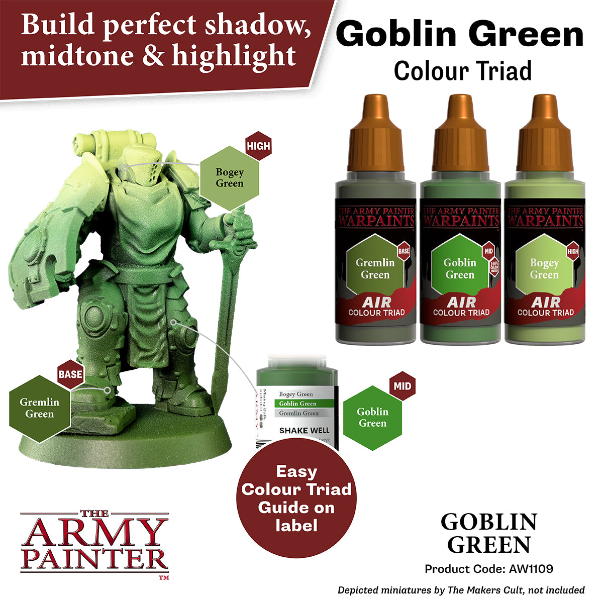 The Army Painter - Warpaints Air: Goblin Green