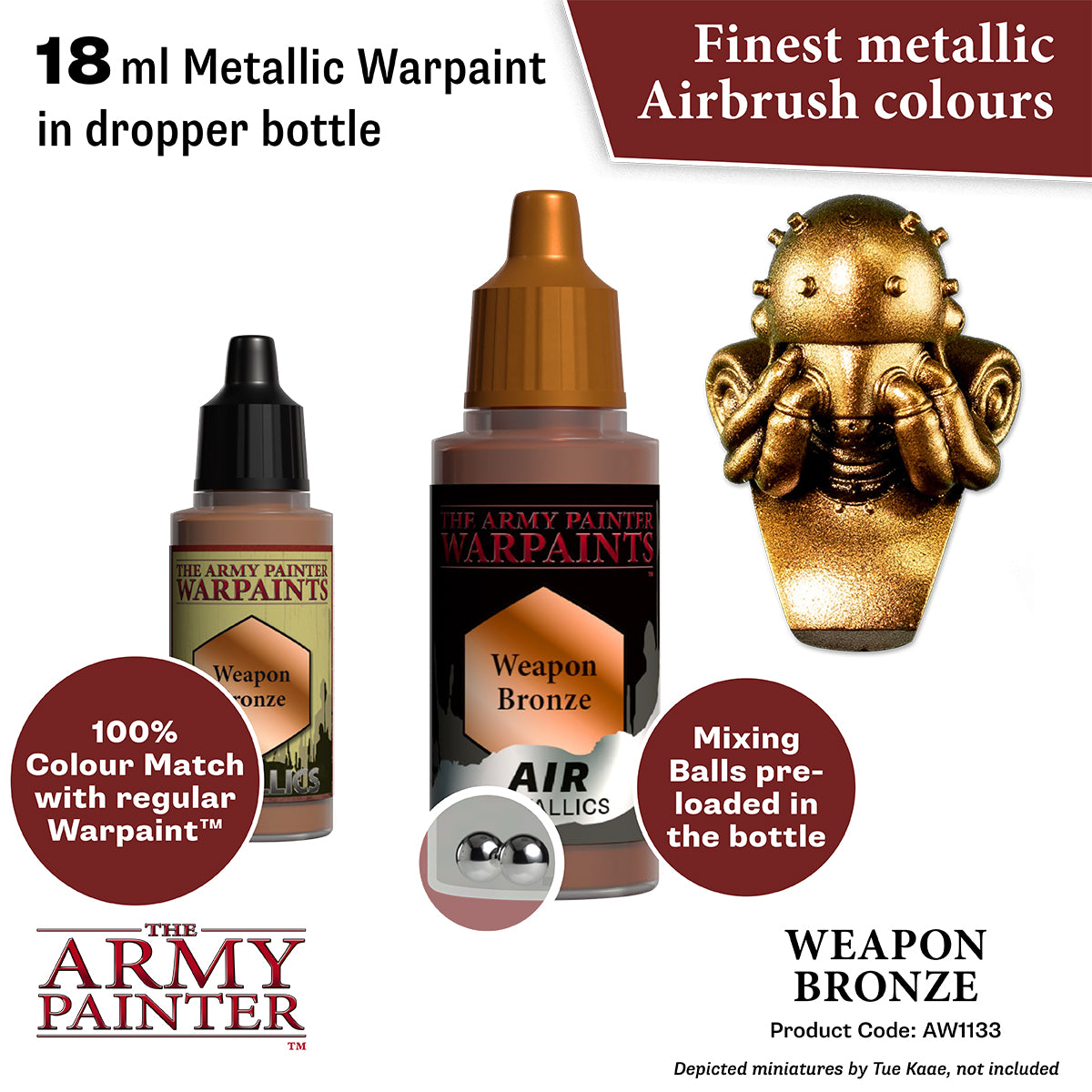 The Army Painter - Warpaints Air Metallics: Weapon Bronze