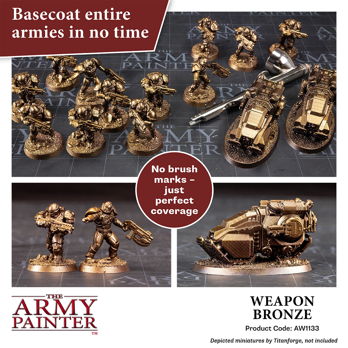 The Army Painter - Warpaints Air Metallics: Weapon Bronze