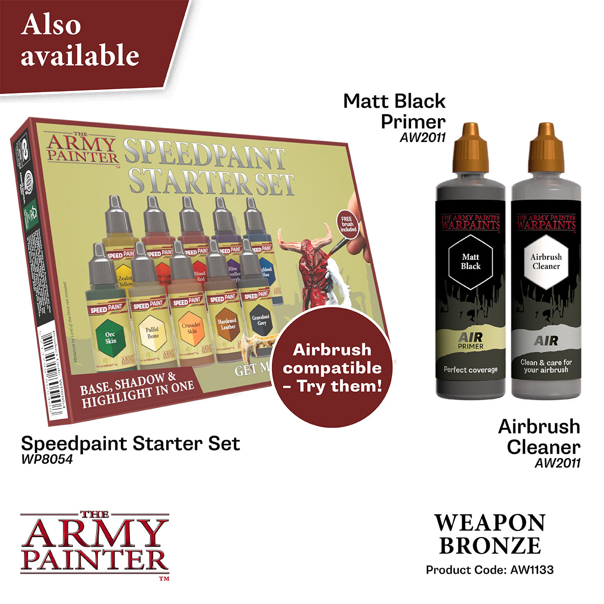 The Army Painter - Warpaints Air Metallics: Weapon Bronze
