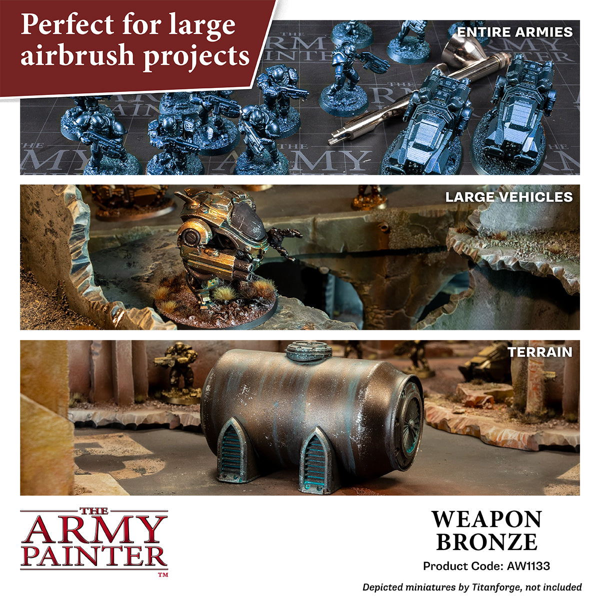 The Army Painter - Warpaints Air Metallics: Weapon Bronze