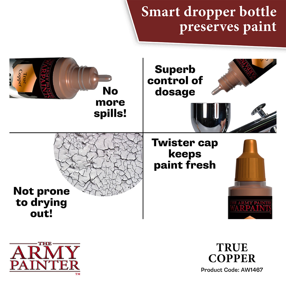 The Army Painter - Warpaints Air Metallics: True Copper