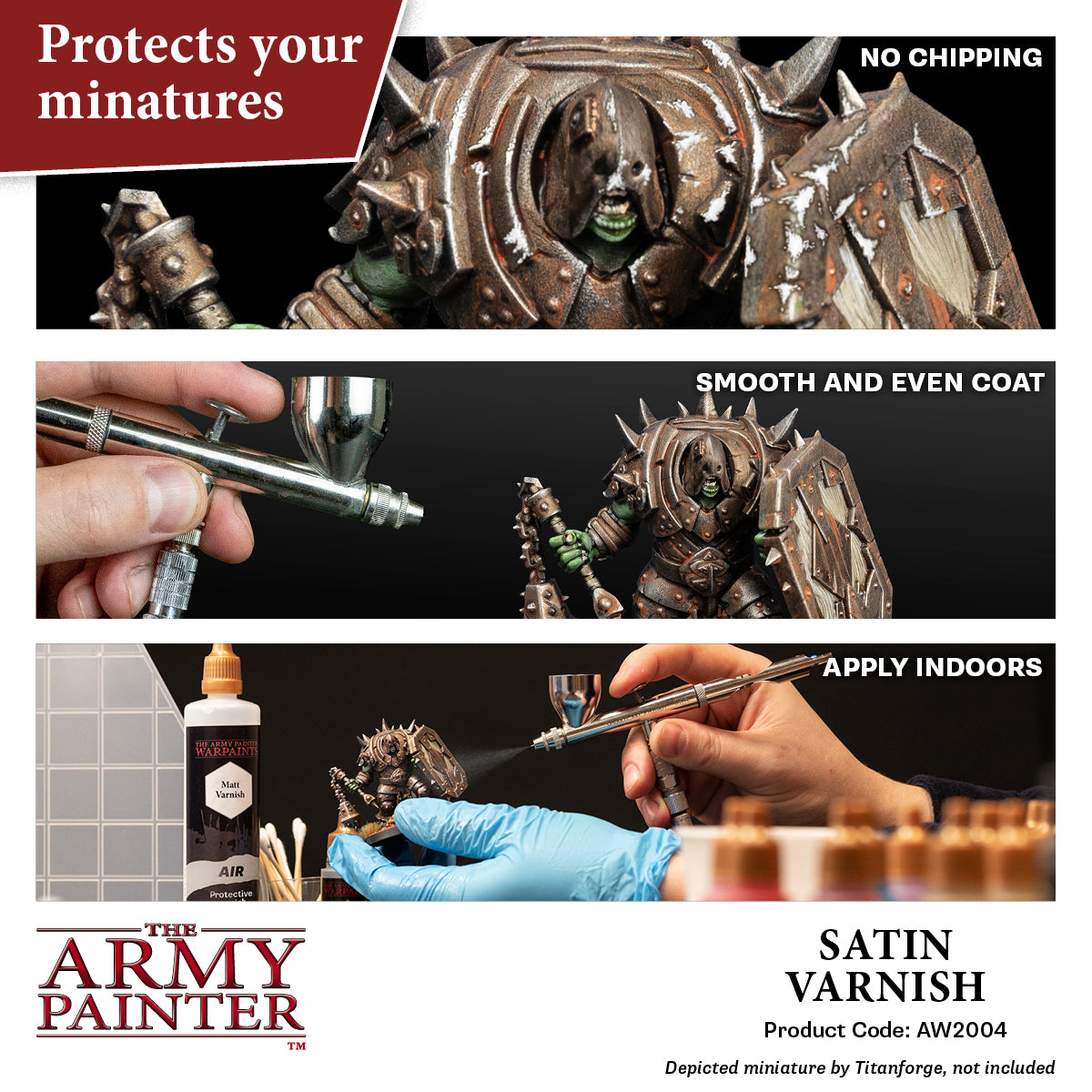 The Army Painter - Warpaints Air Accessories: Aegis Suit Satin Varnish