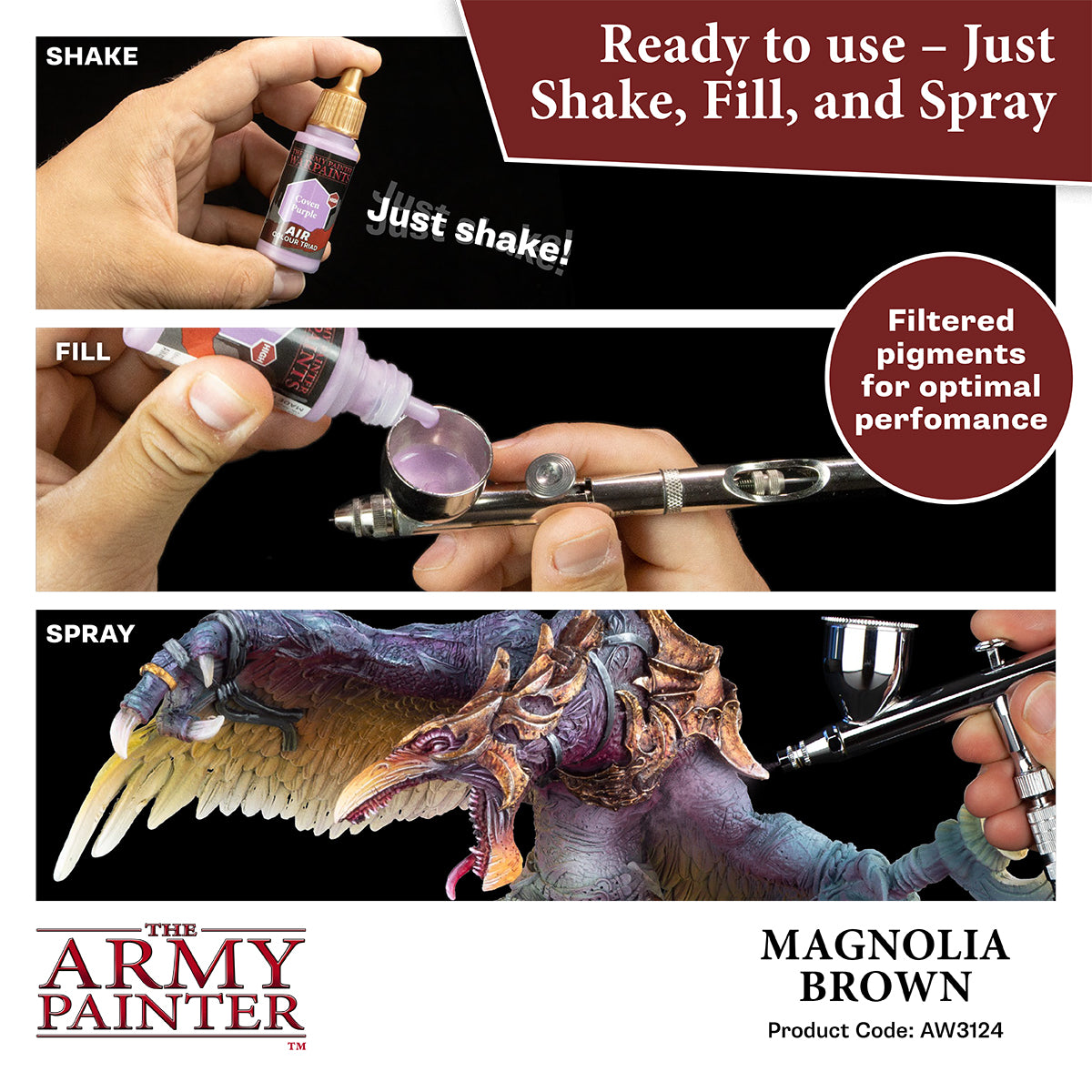The Army Painter - Warpaints Air: Magnolia Brown
