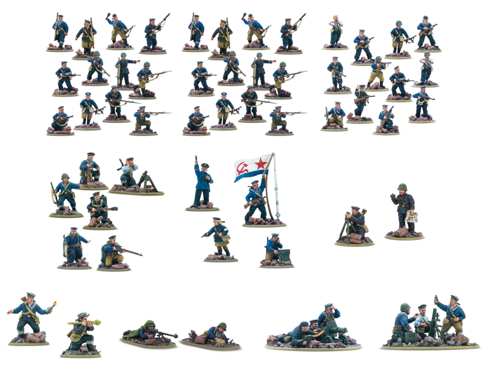 Bolt Action - Soviet Naval Brigade Army Deal