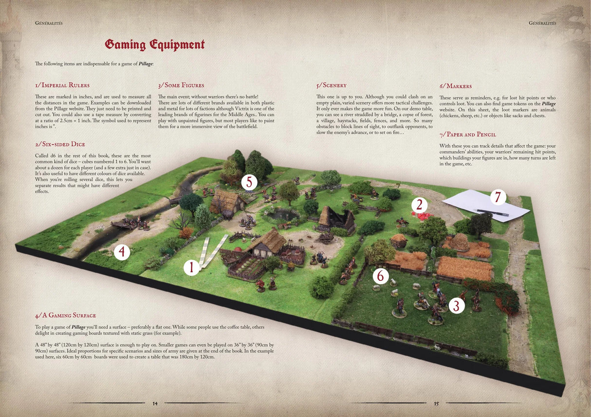 Pillage - Hardcover Rulebook