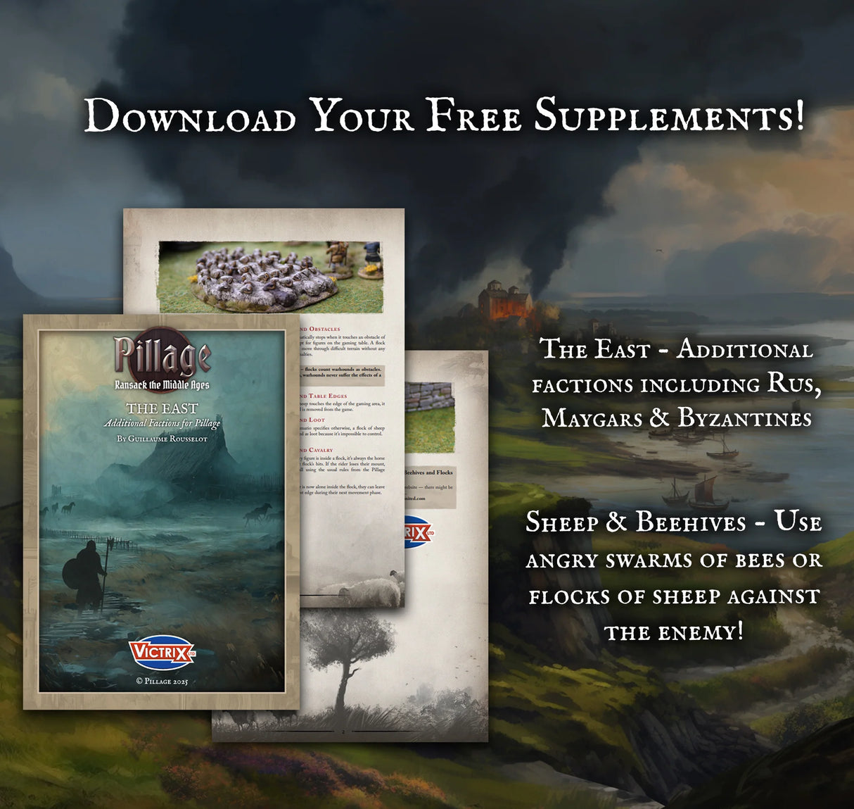 Pillage - Hardcover Rulebook