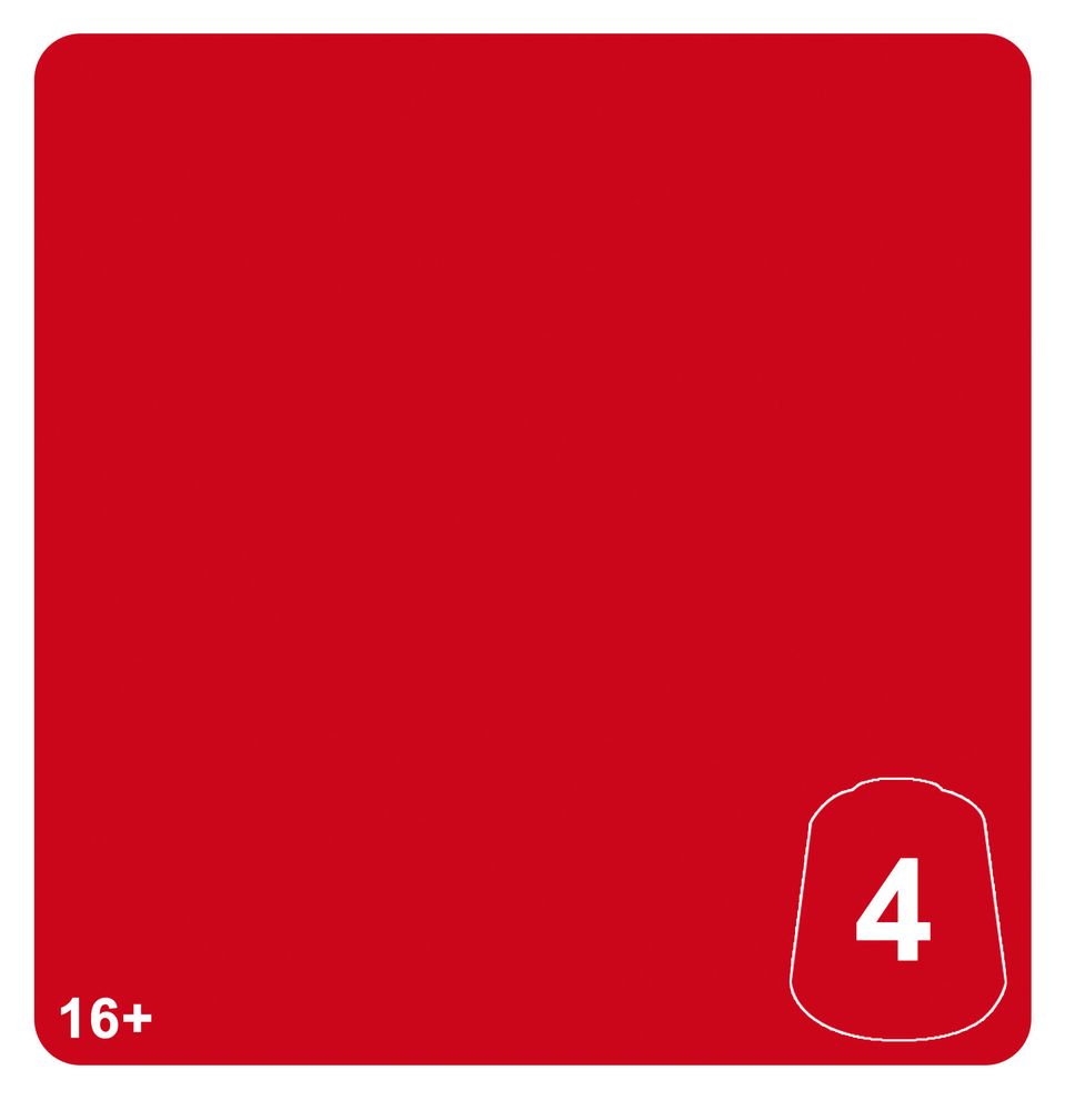 Warhammer Colour - Tone Pro: Bloodtoof Red 4