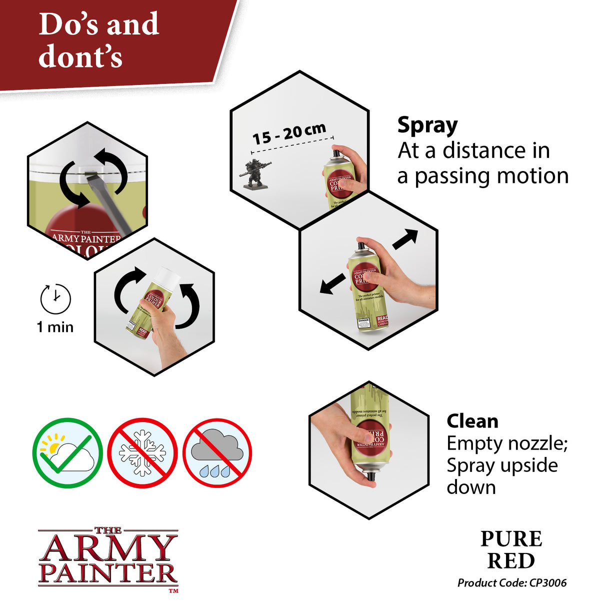 The Army Painter - Colour Primer: Pure Red