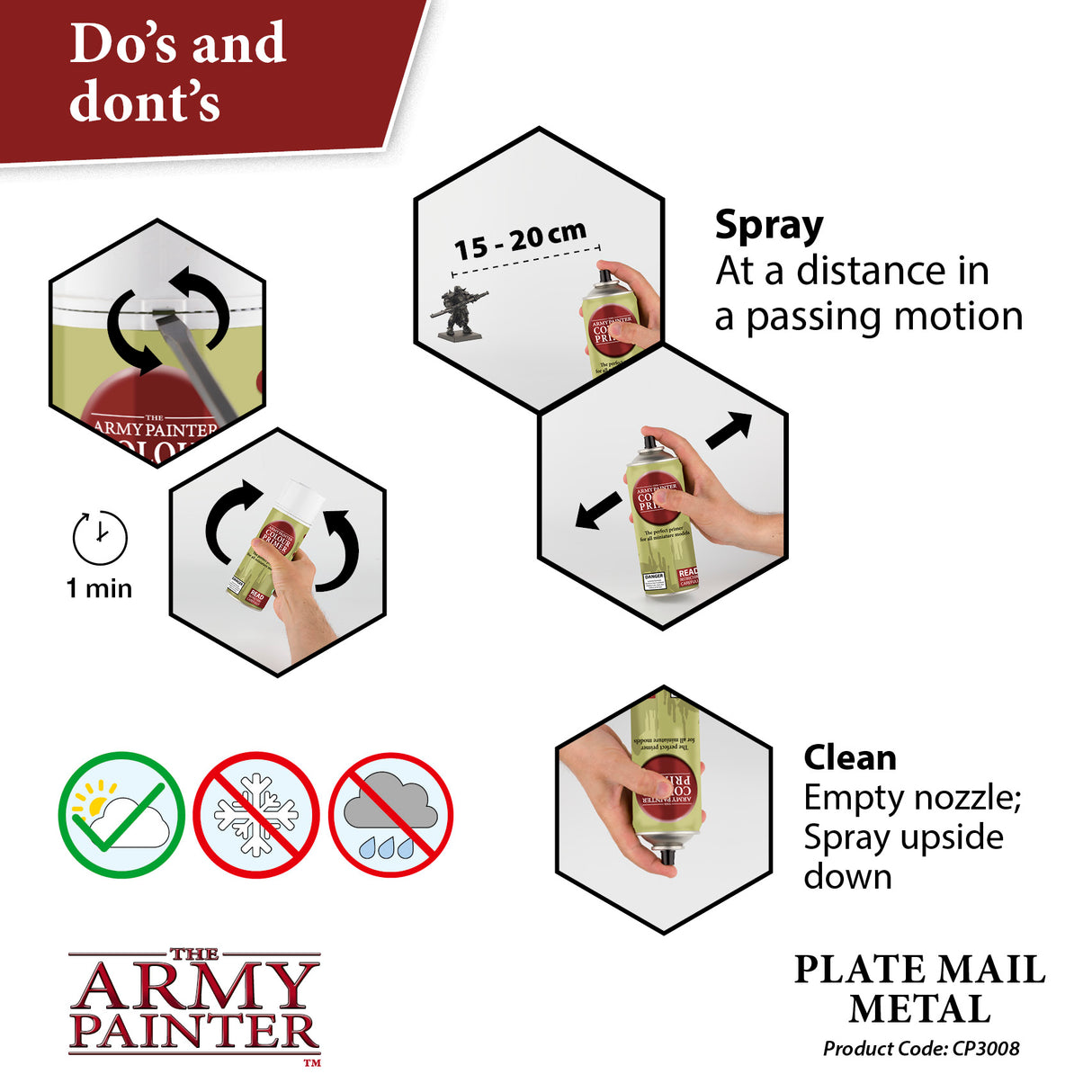 The Army Painter - Colour Primer: Plate Mail Metal