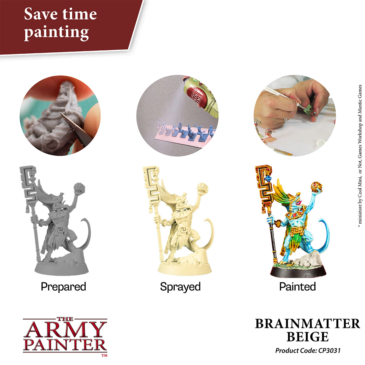 The Army Painter - Colour Primer: Brainmatter Beige