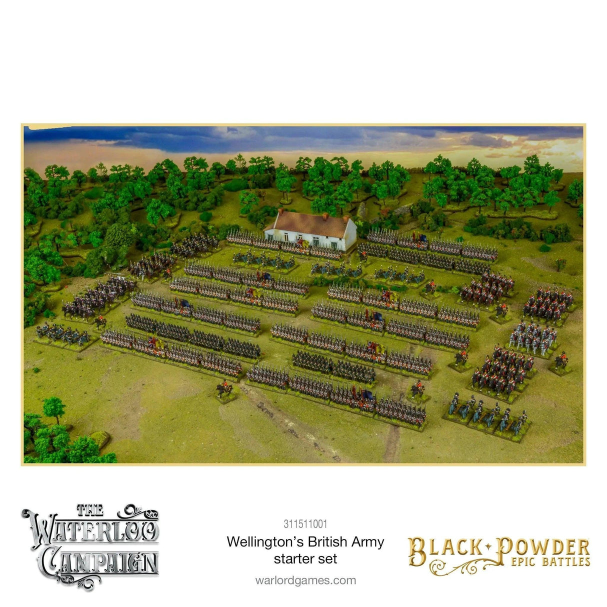Epic Battles: Waterloo - Wellington's British Army Starter Set