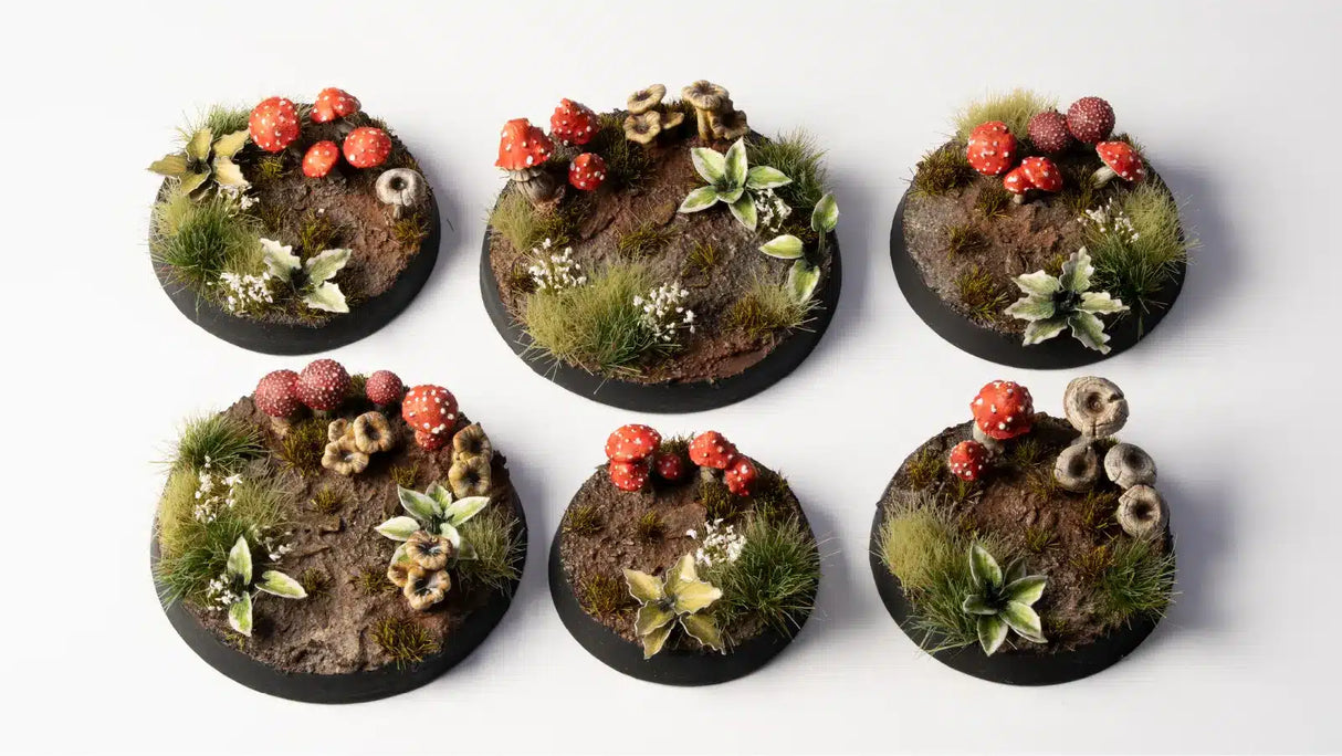 Gamers Grass - Forest Mushrooms Basing Bits