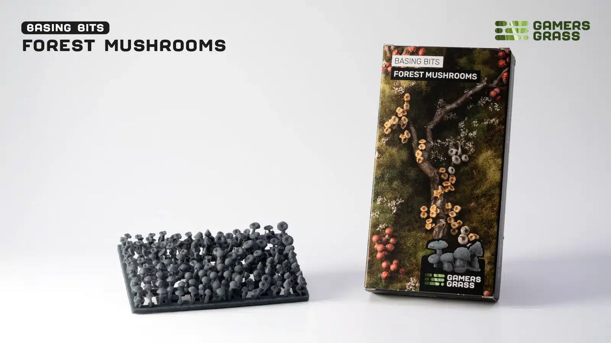 Gamers Grass - Forest Mushrooms Basing Bits