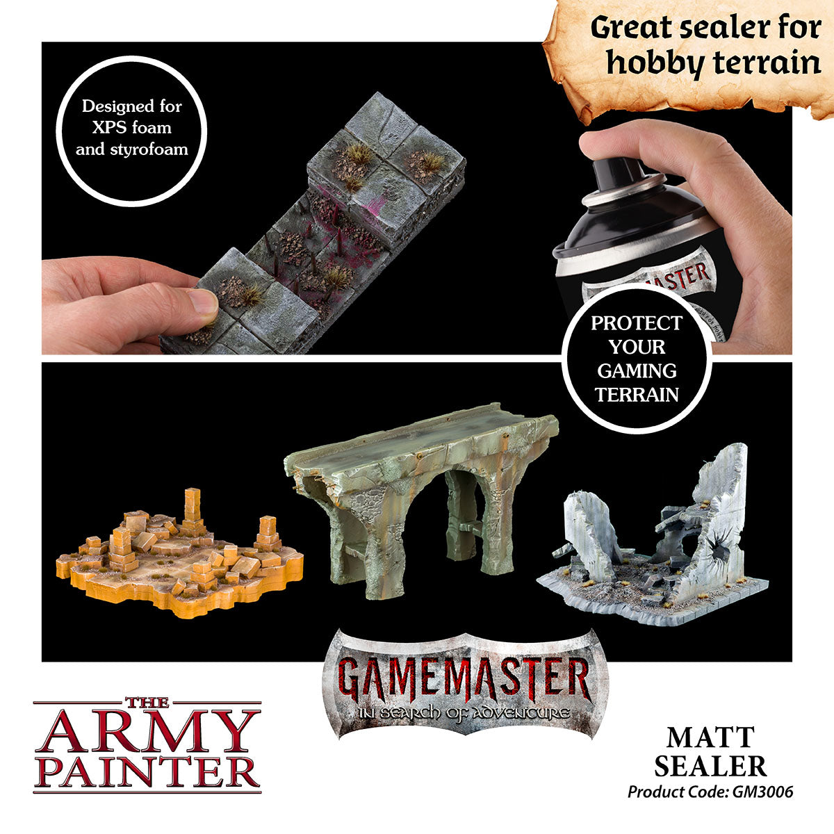 The Army Painter - Gamemaster: Terrain Sealer - Matt Sealer