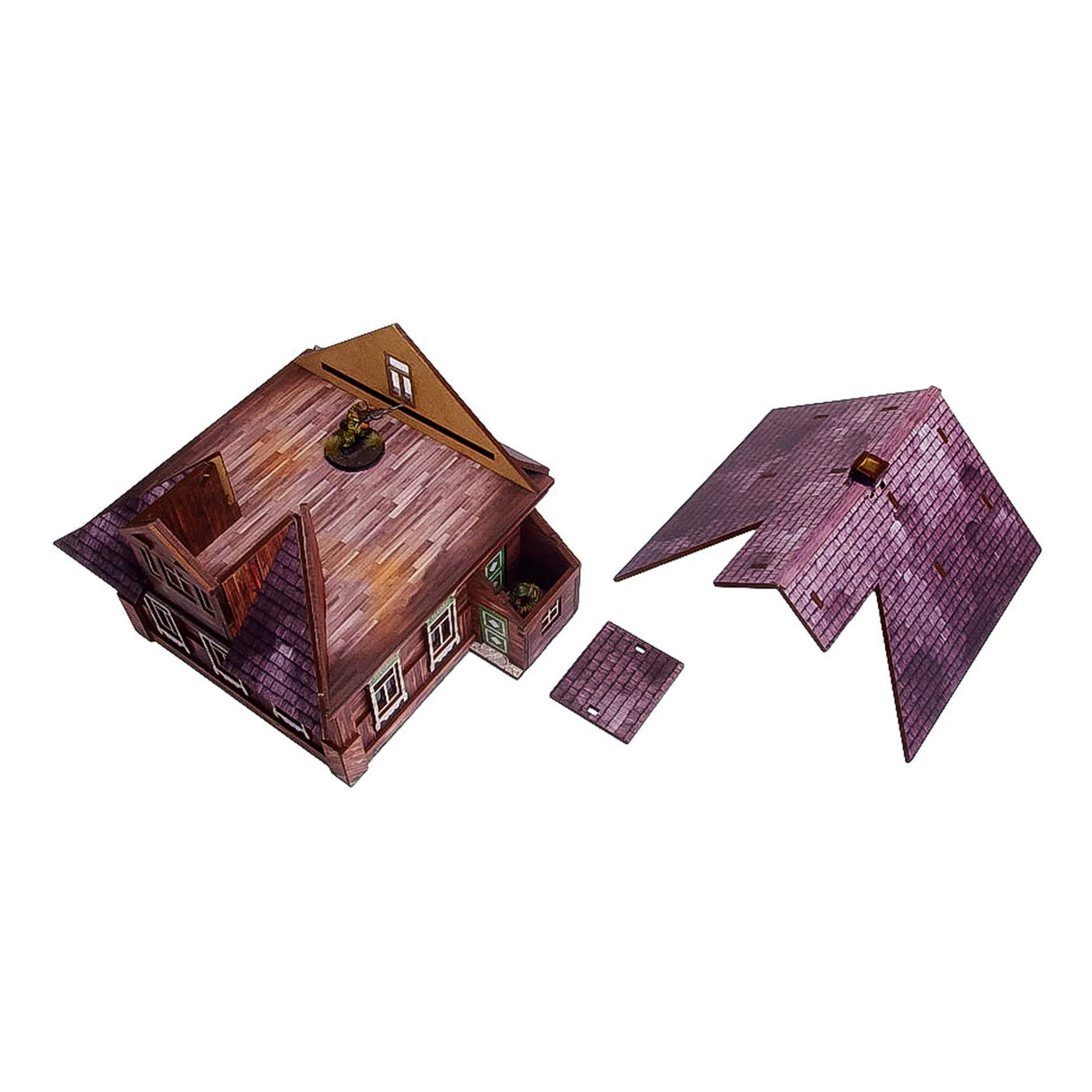 Micro Art Studio - Pre-Painted WW2 Ostfront Village Forester's Dacha